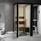 Combined Sauna, Shower and Turkish bath System
