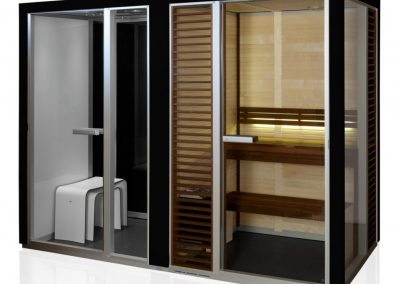 Combined Sauna, Shower and Turkish bath System