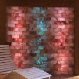 Himalayan brick salt wall